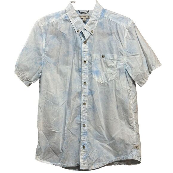 Prana Other - prAna Mattock 11  Short Sleeve "Sky‎ " Shirt Men's Pockets Button Up